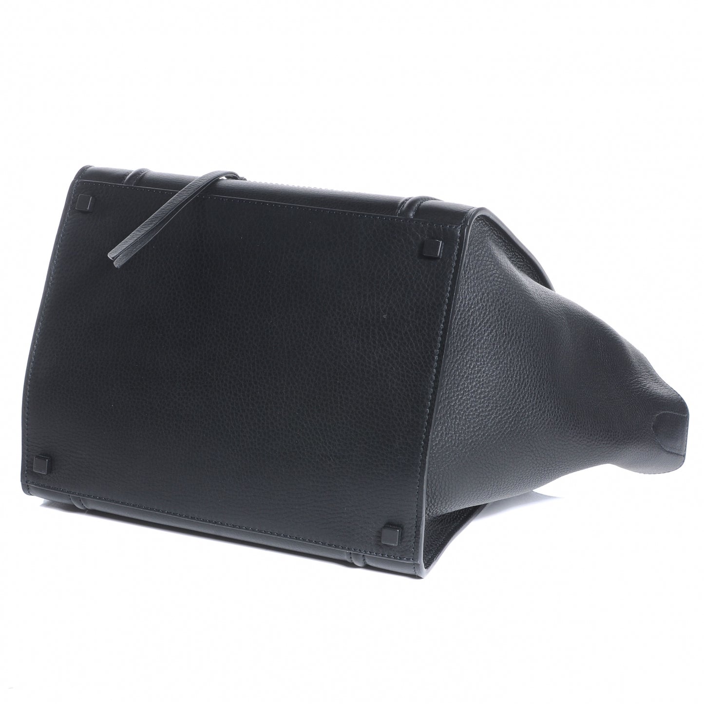 Smooth Calfskin Medium Phantom Luggage Black