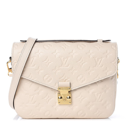 Louis Vuitton Empreinte Pochette Metis Creme 1 of 8