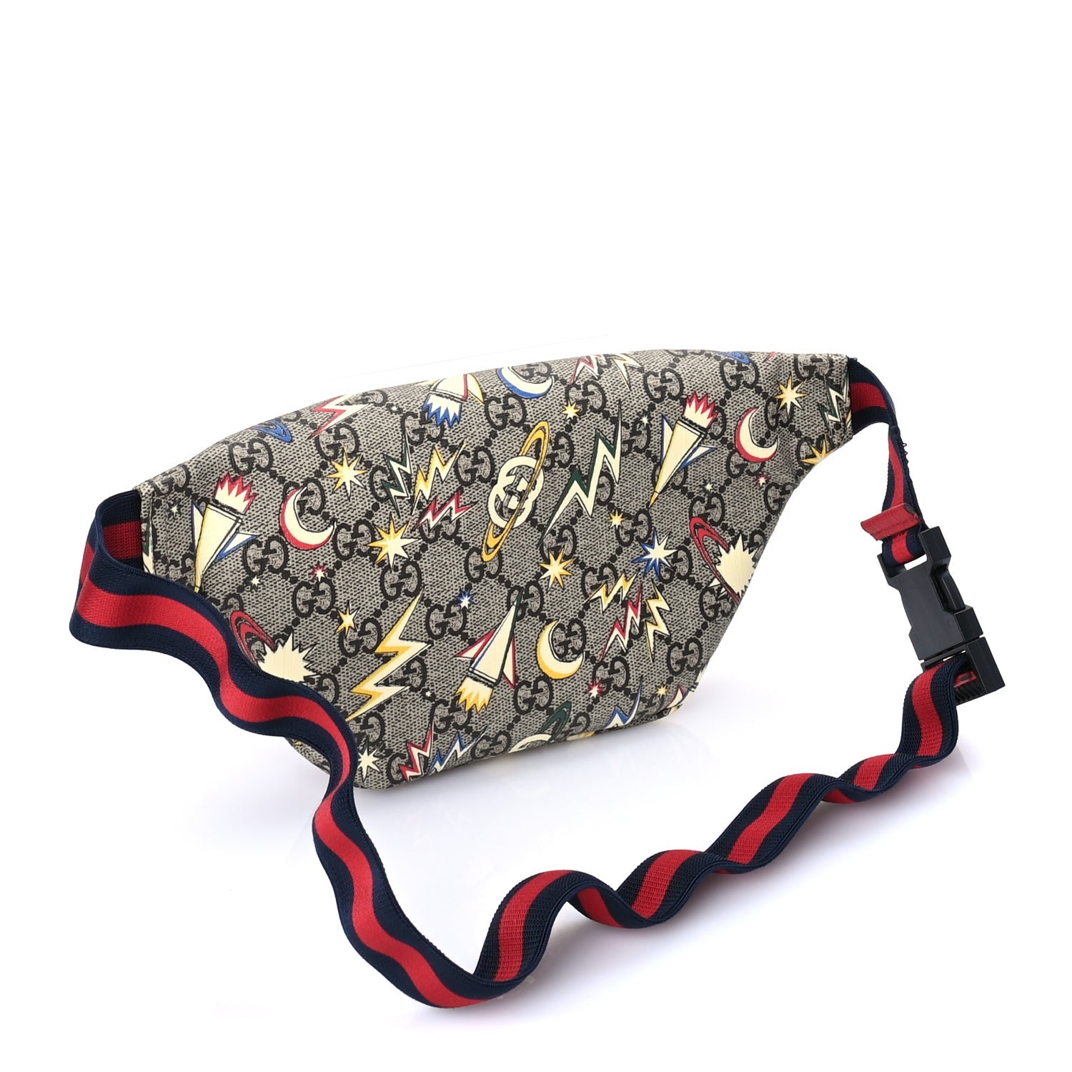 Gucci GG Supreme Monogram Childrens Space Print Belt Bag  Multicolor 2 of 7