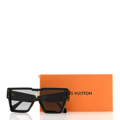 Louis Vuitton Acetate Cyclone Sunglasses Z1578E Black 9 of 9