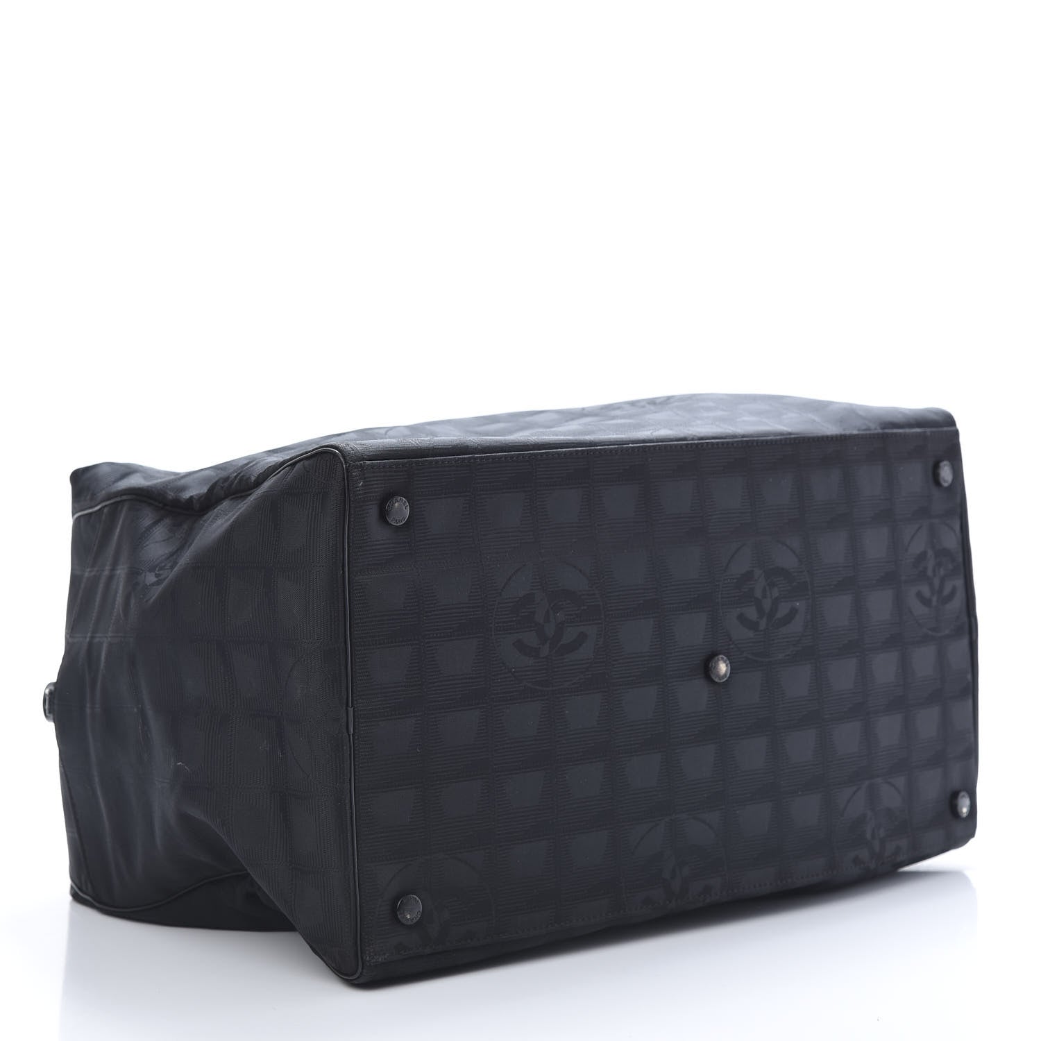 Chanel Nylon Travel Duffle Black 4 of 14