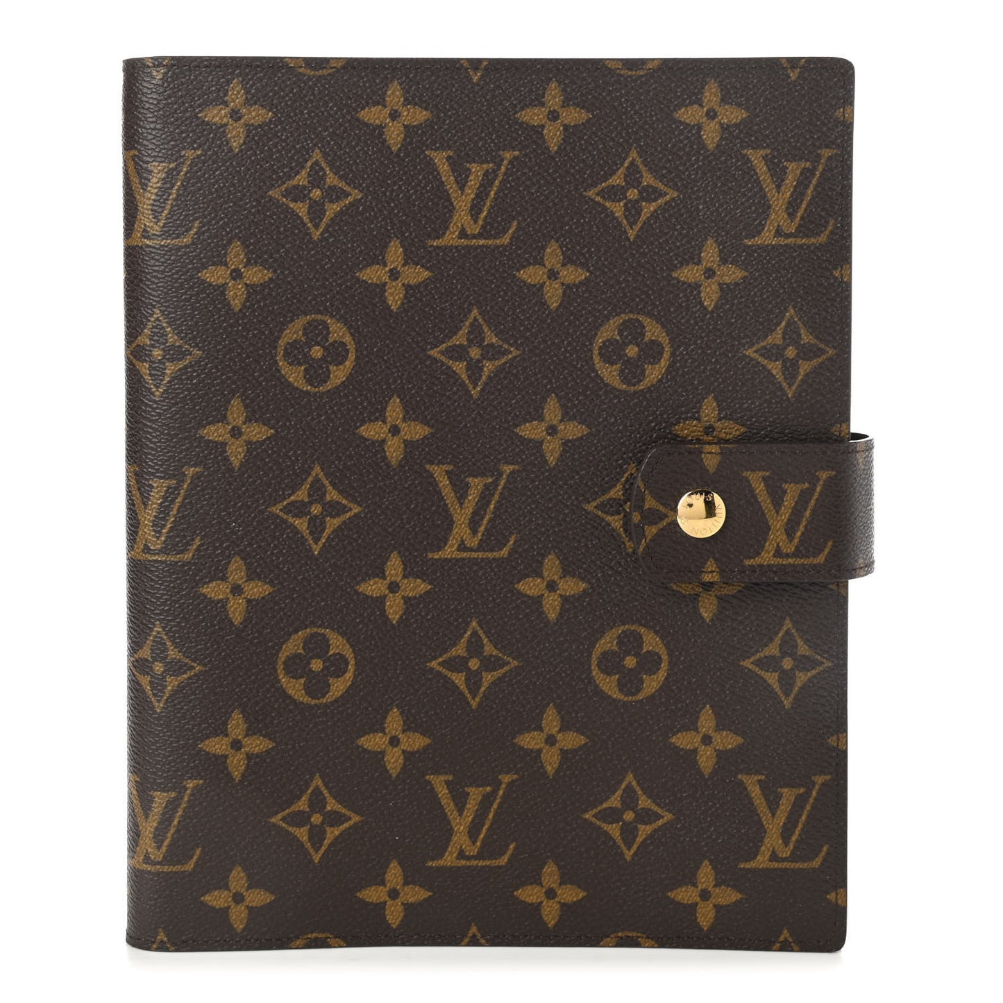 Monogram Large Ring Agenda Cover