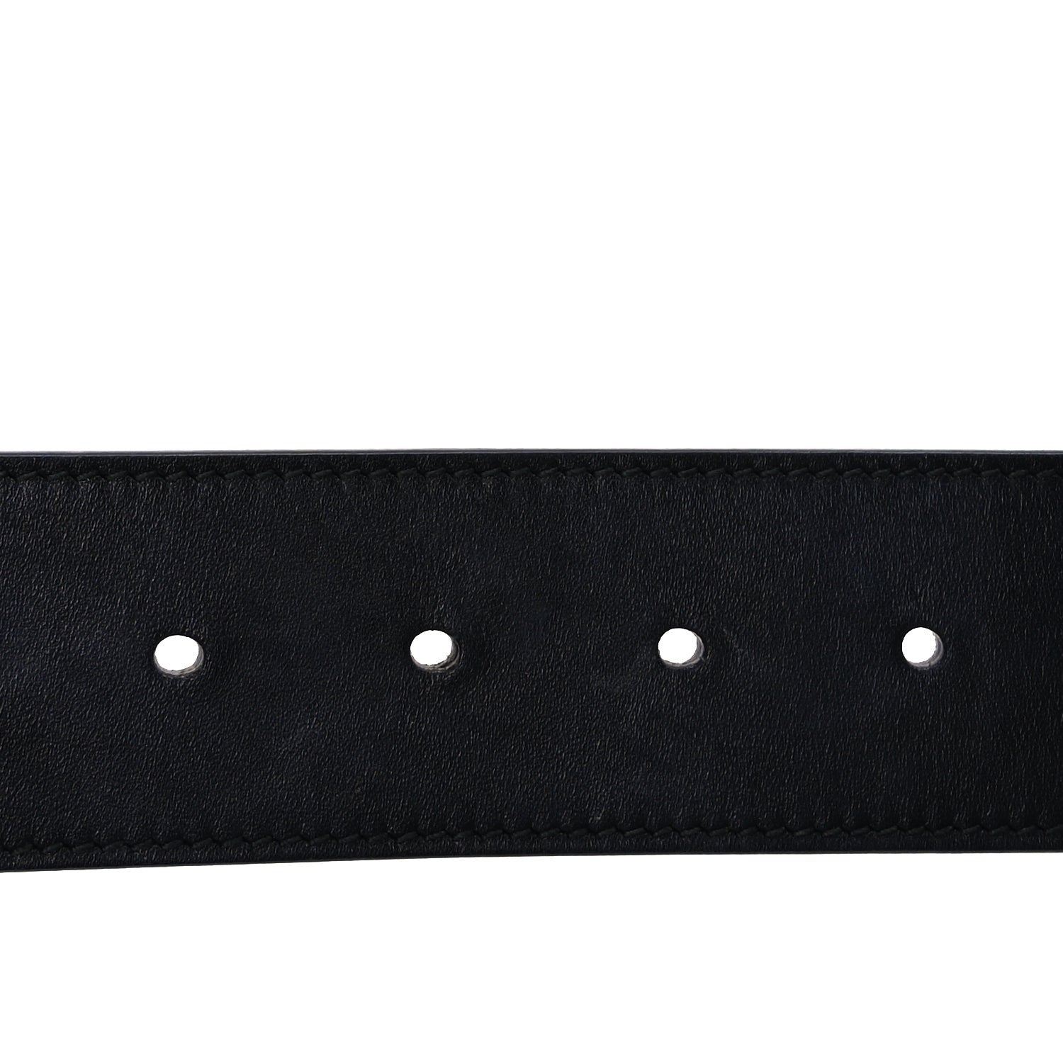 Gucci Calfskin Double G Wide Belt 75 30  Black 3 of 7