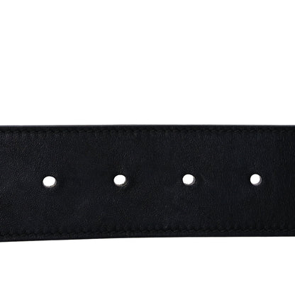 Gucci Calfskin Double G Wide Belt 75 30  Black 3 of 7
