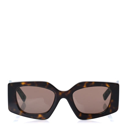 Prada Acetate Symbole Sunglasses SPR 15Y Tortoise Green 2 of 7
