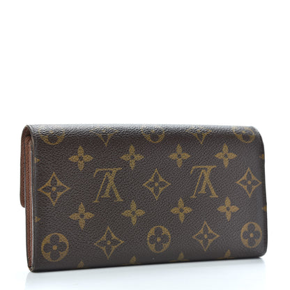 Louis Vuitton Monogram Sarah Wallet 3 of 11