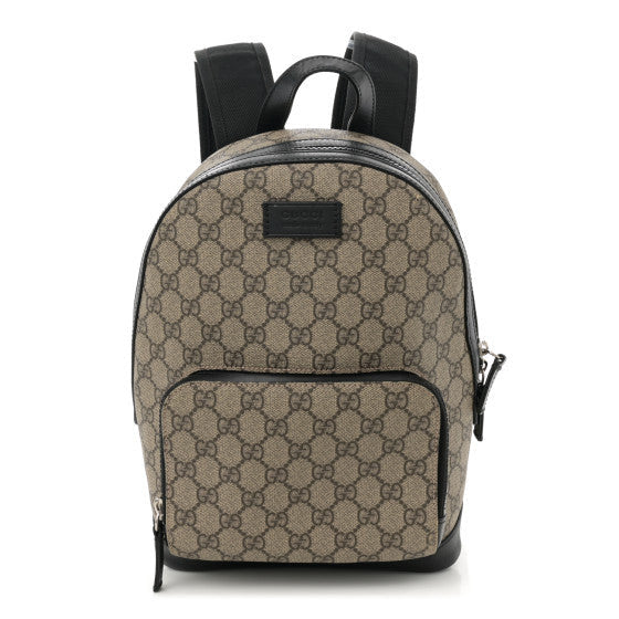 Gucci GG Supreme Monogram Small Eden Day Backpack Black 1 of 1