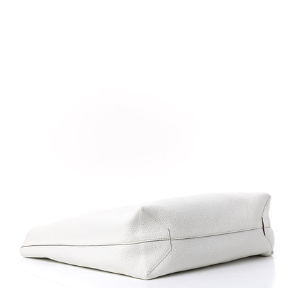 Hermes Taurillon Clemence Double Sens 36 Reversible Tote Canopee White 7 of 13