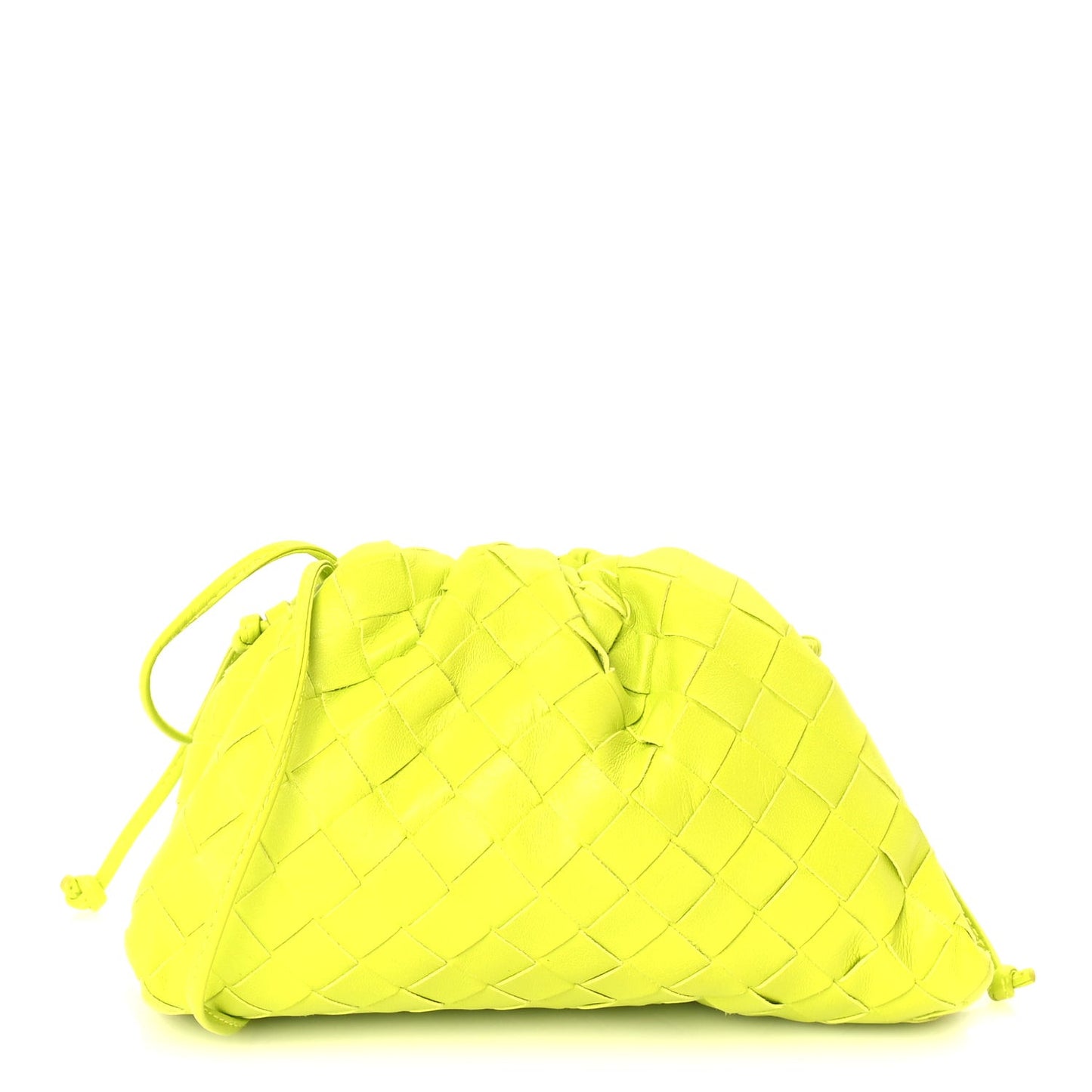 Nappa Intrecciato The Mini Pouch  Kiwi