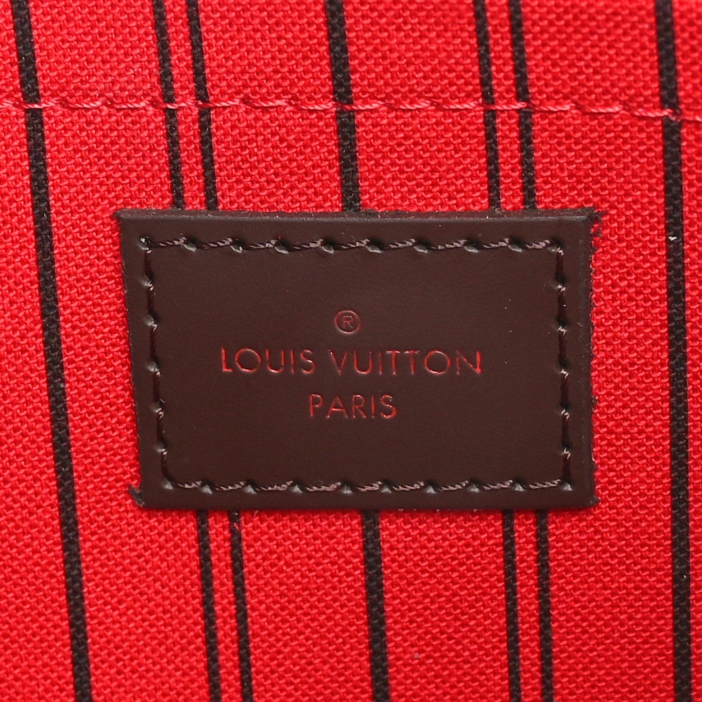 Damier Ebene Neverfull MM GM Pochette