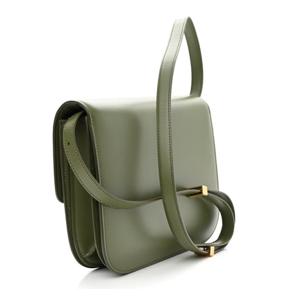 Celine Box Calfskin Classic Box Medium Flap Bag Army Green 2 of 9