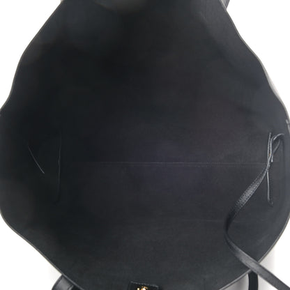 Saint Laurent Calfskin Large Shopping Tote Black 5 of 5
