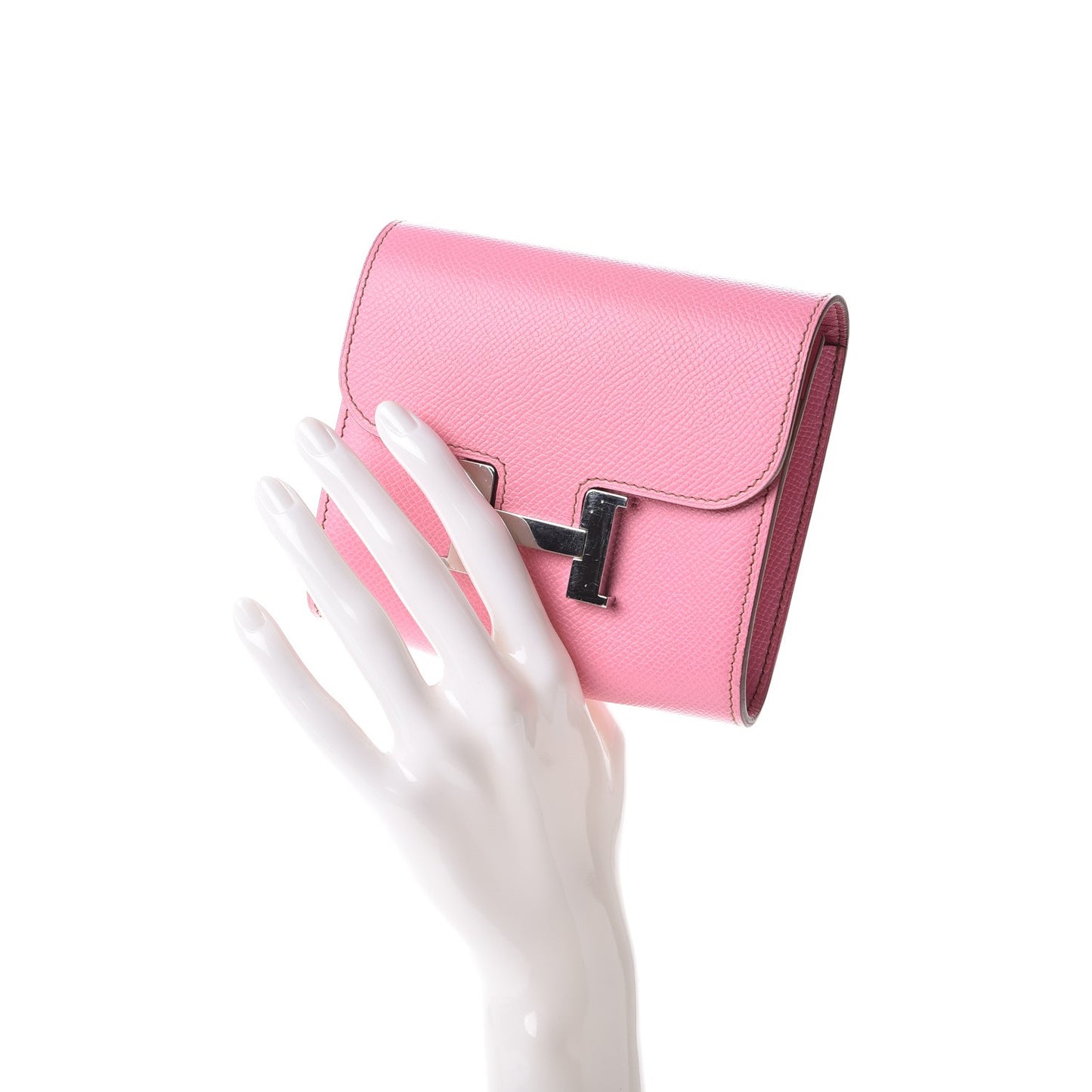 Epsom Constance Short Wallet 5P Pink