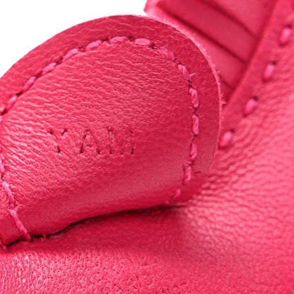 Hermes Milo Lambskin Grigri Rodeo Horse Bag Charm PM Rose Mexico 4 of 4