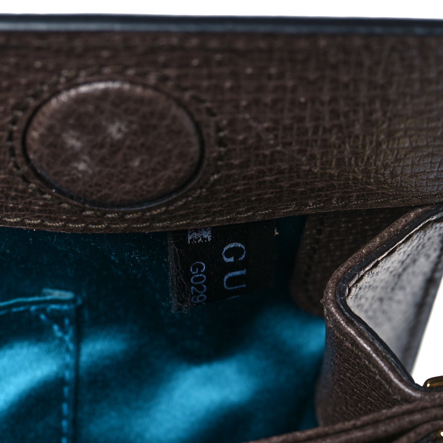 GG Supreme Monogram Web Small Ophidia Chain Shoulder Bag Brown