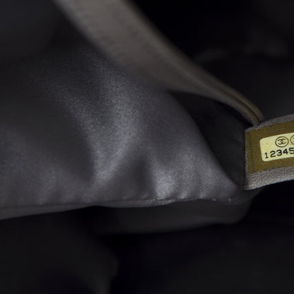 Chanel Crinkled Coated Canvas Le Marais Large Tote Black 13 of 14