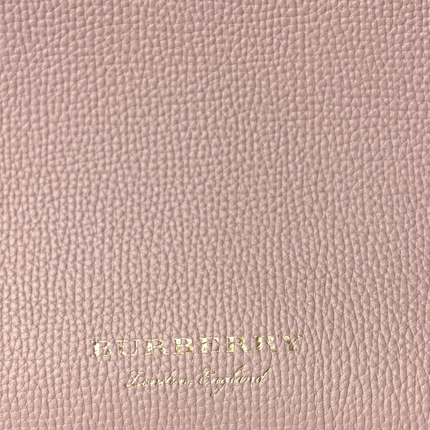 Burberry Derby Calfskin House Check Small Banner Tote Pink 6 of 8