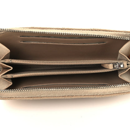 Chanel Caviar Quilted Medium Zip Around Wallet Beige 7 of 10