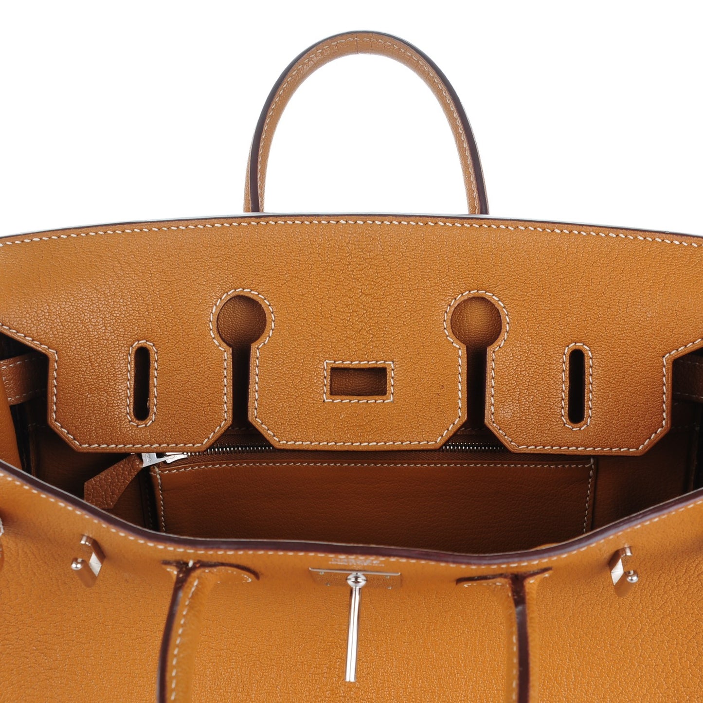 Chevre De Coromandel HAC Birkin 28 Caramel