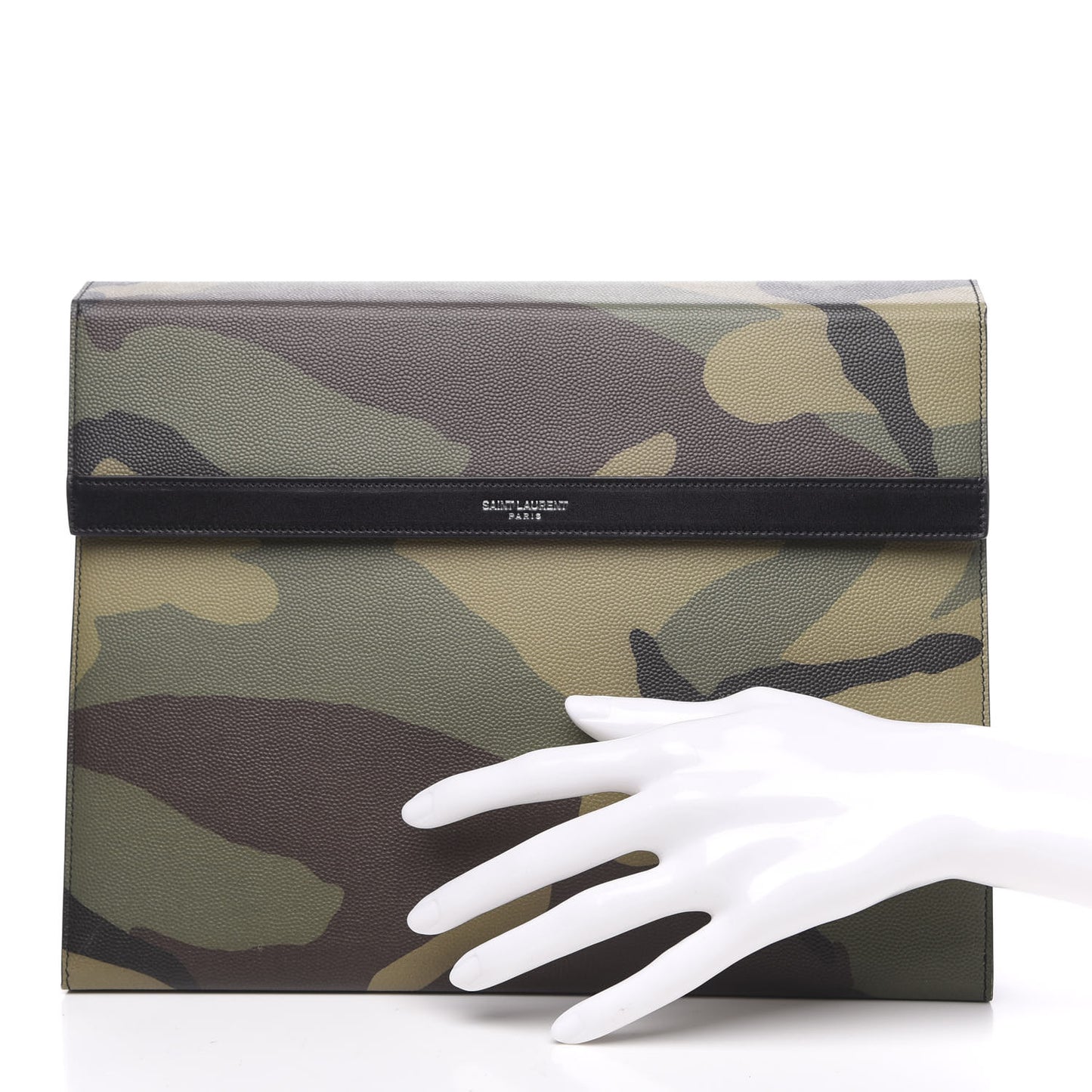 Grain De Poudre Camouflage Pouch Kaki Black