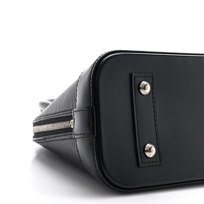 Louis Vuitton Epi Alma BB Black 8 of 10