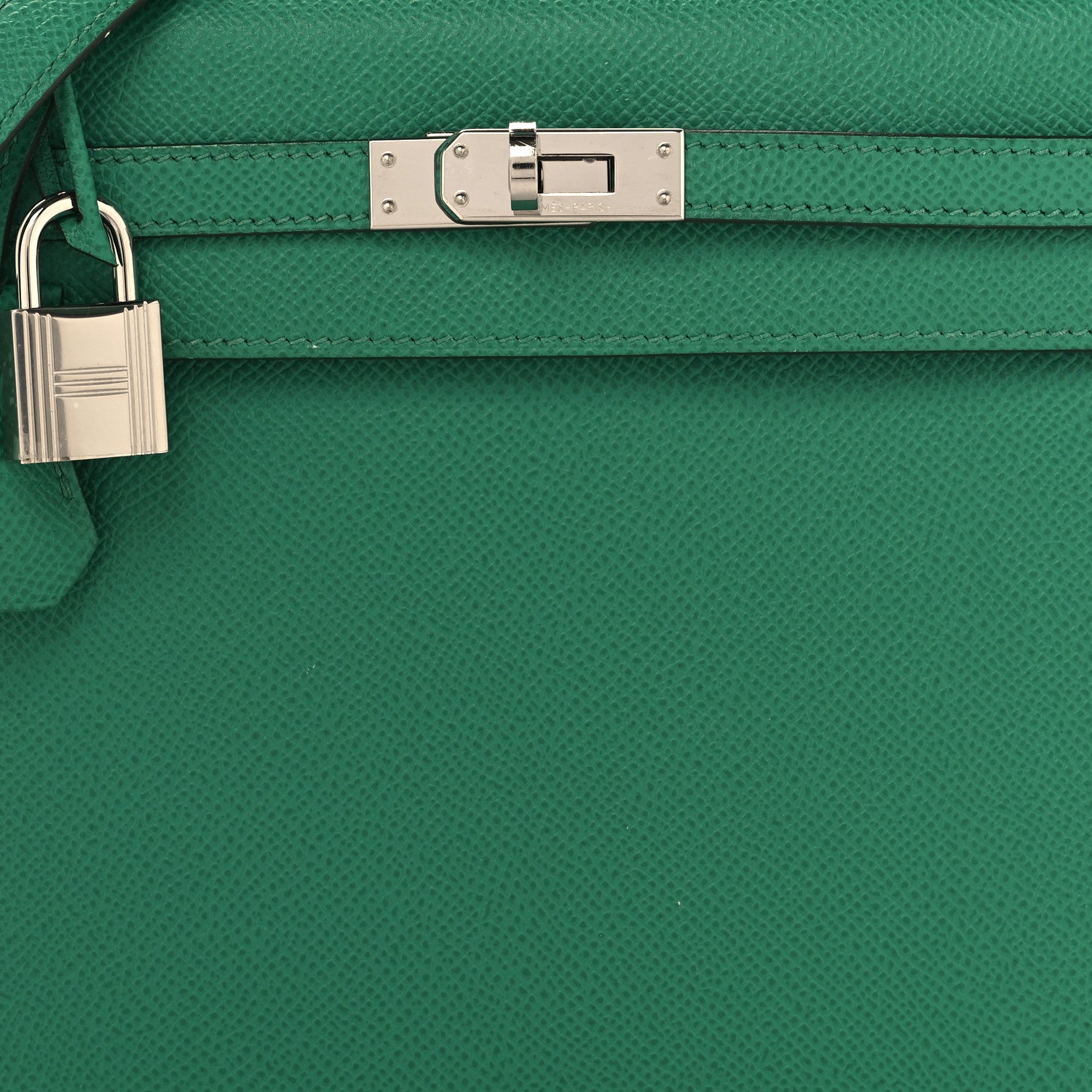 Hermes Epsom Kelly Sellier 25 Vert Jade 8 of 11