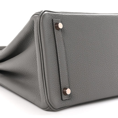 Hermes Togo Birkin 30 Gris Meyer 9 of 11