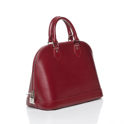 Louis Vuitton Epi Alma PM Rubis 3 of 6