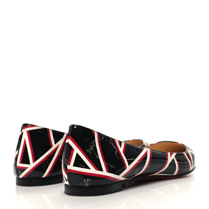 Christian Louboutin Patent Ribbon Ballalla Flats 37 Multicolor 4 of 7