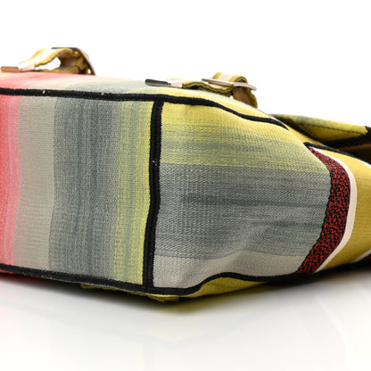 Christian Dior Canvas Embroidered Dioraura Messenger Multicolor 10 of 14