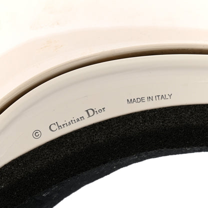 Christian Dior Mirrored DiorClub1 Sun Visor Silver 8 of 11