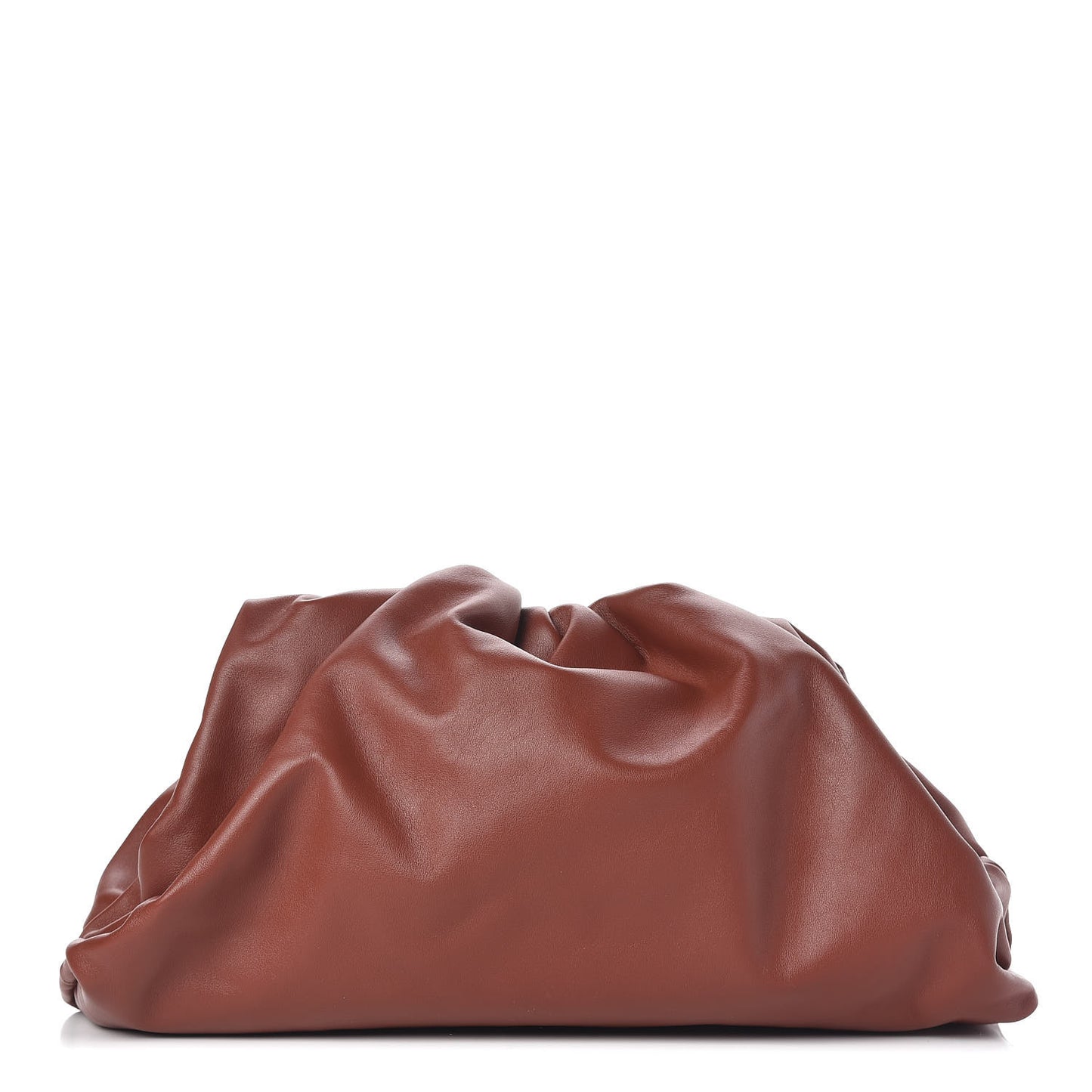 Smooth Butter Calf The Pouch Clutch Rust
