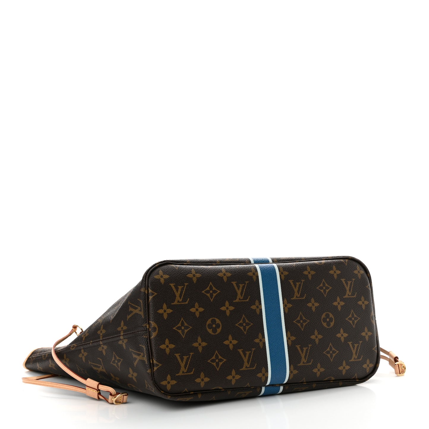 Monogram My LV Heritage Neverfull MM Blue De France White