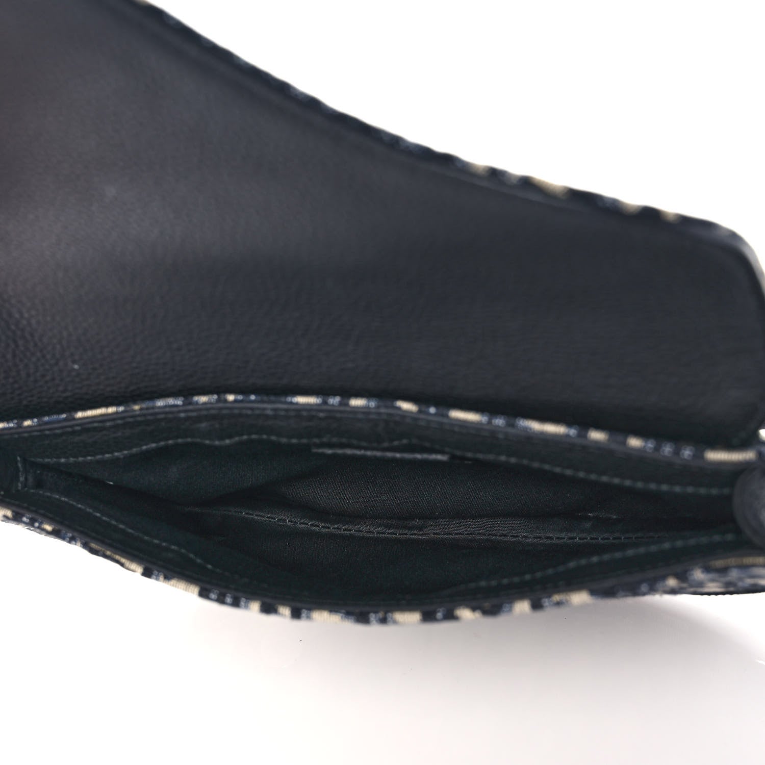 Christian Dior Oblique Mens Mini Saddle Bag Blue 5 of 10