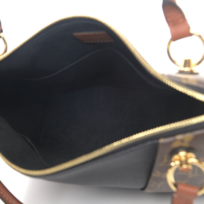 Louis Vuitton Monogram V Tote MM Black 4 of 10