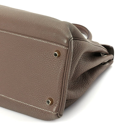 Hermes Togo Kelly Retourne 35 Etoupe 9 of 9