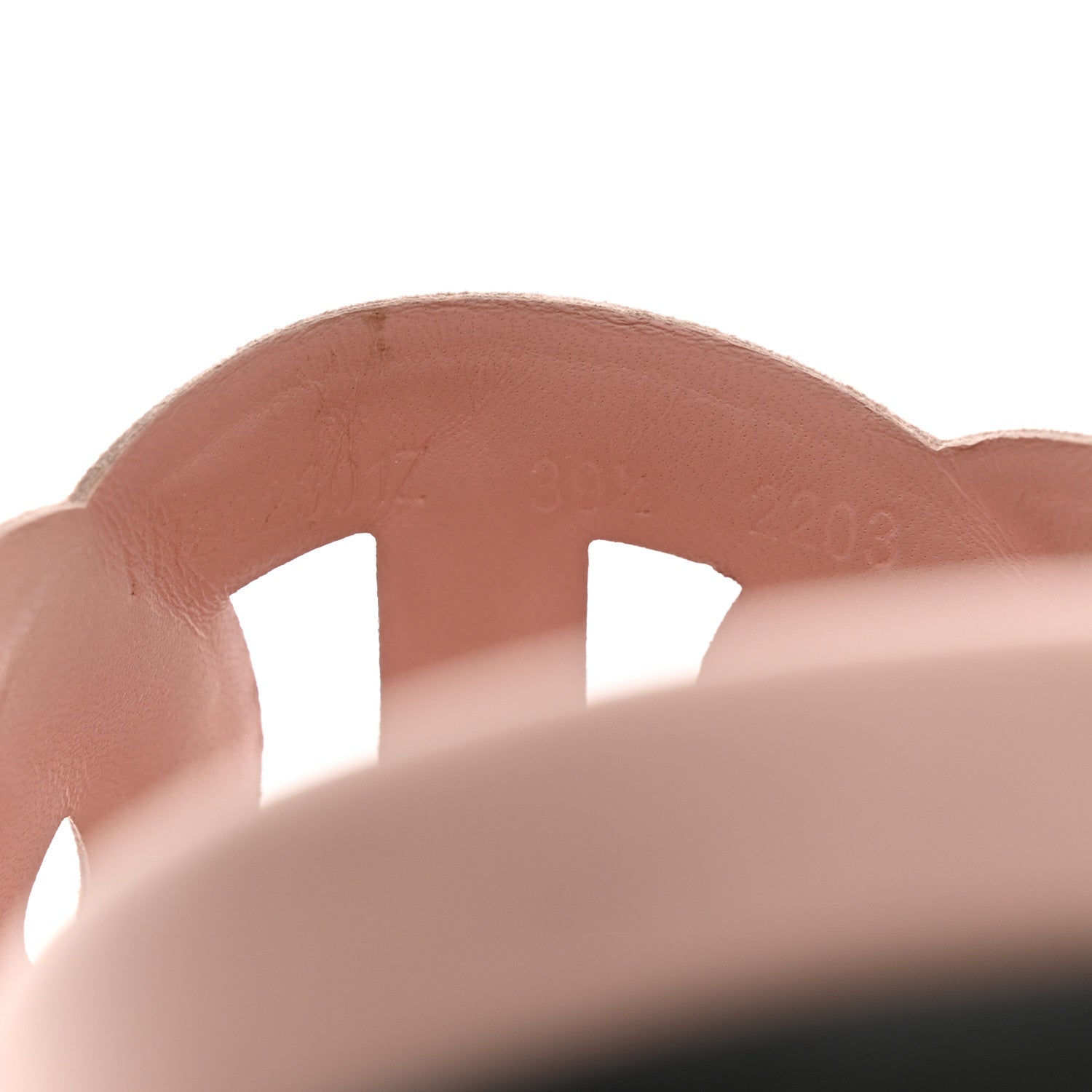 Hermes Suede Goatskin Extra Sandals 39.5 Rose Opaline 7 of 8