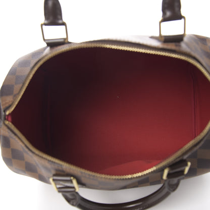 Louis Vuitton Damier Ebene Speedy 30 4 of 9