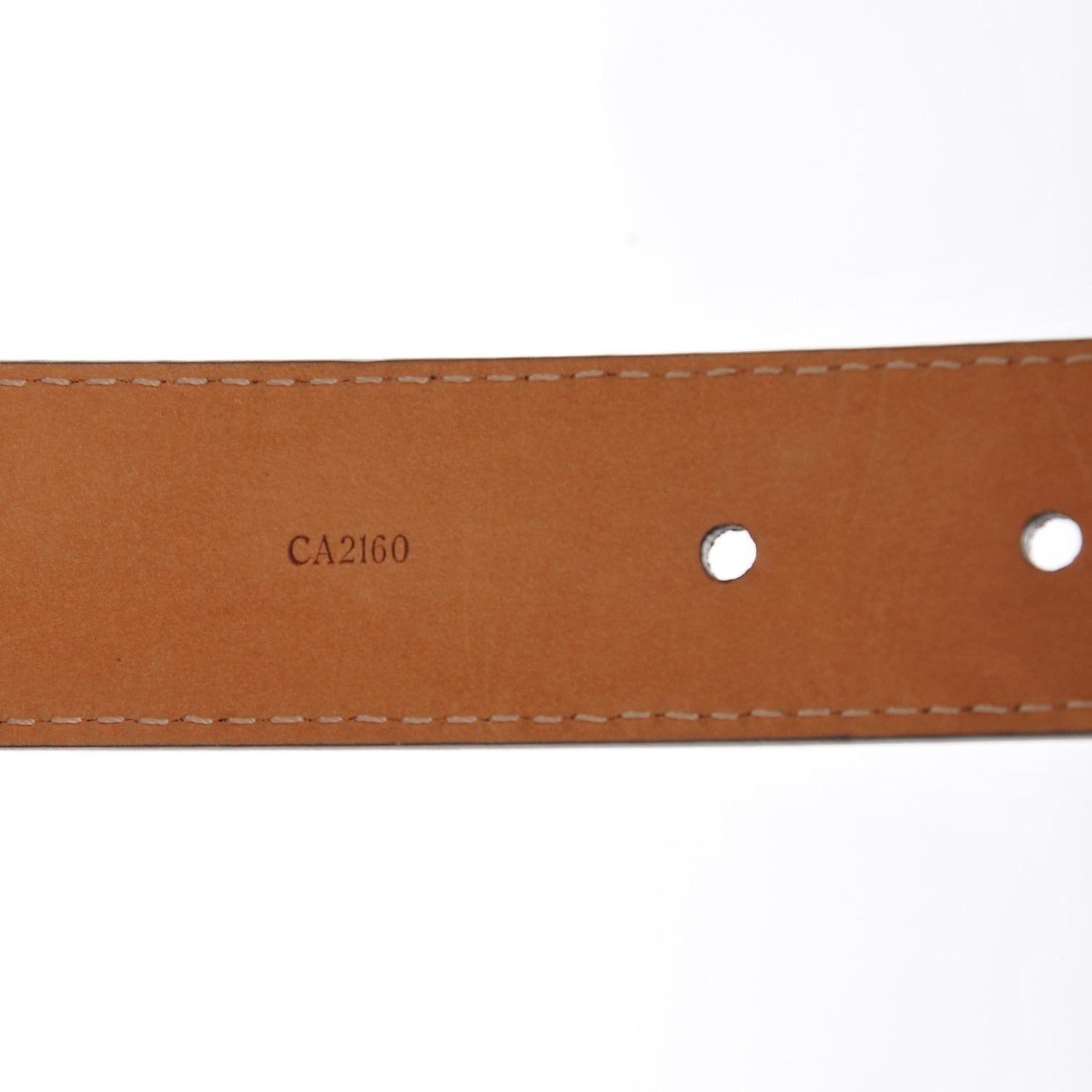 Louis Vuitton Monogram LV Frame Belt 95 38 6 of 7