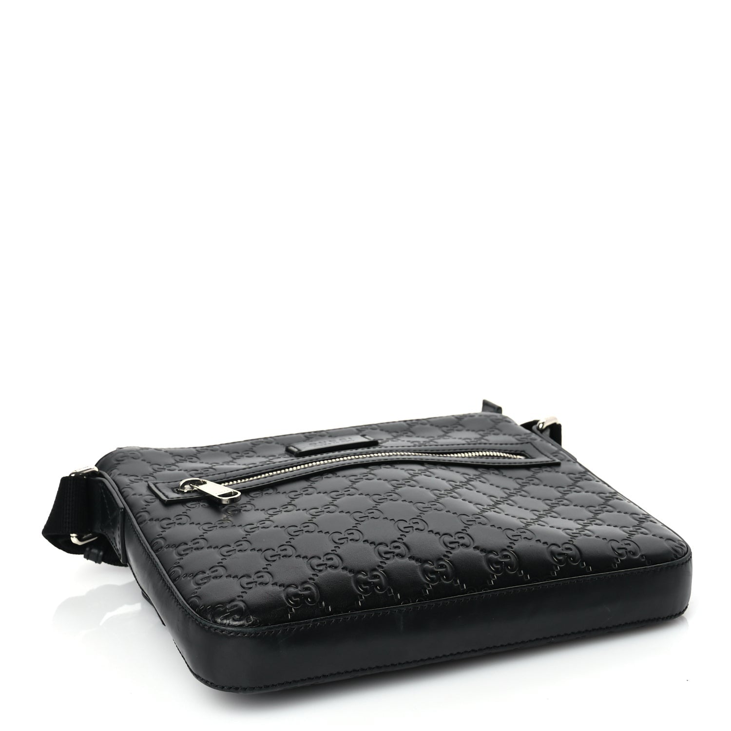 Gucci ssima Signature Small Messenger Bag Black 5 of 16