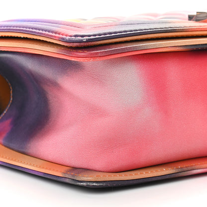 Chanel Printed Lambskin Quilted Medium Flower Power Boy Flap 7 of 8