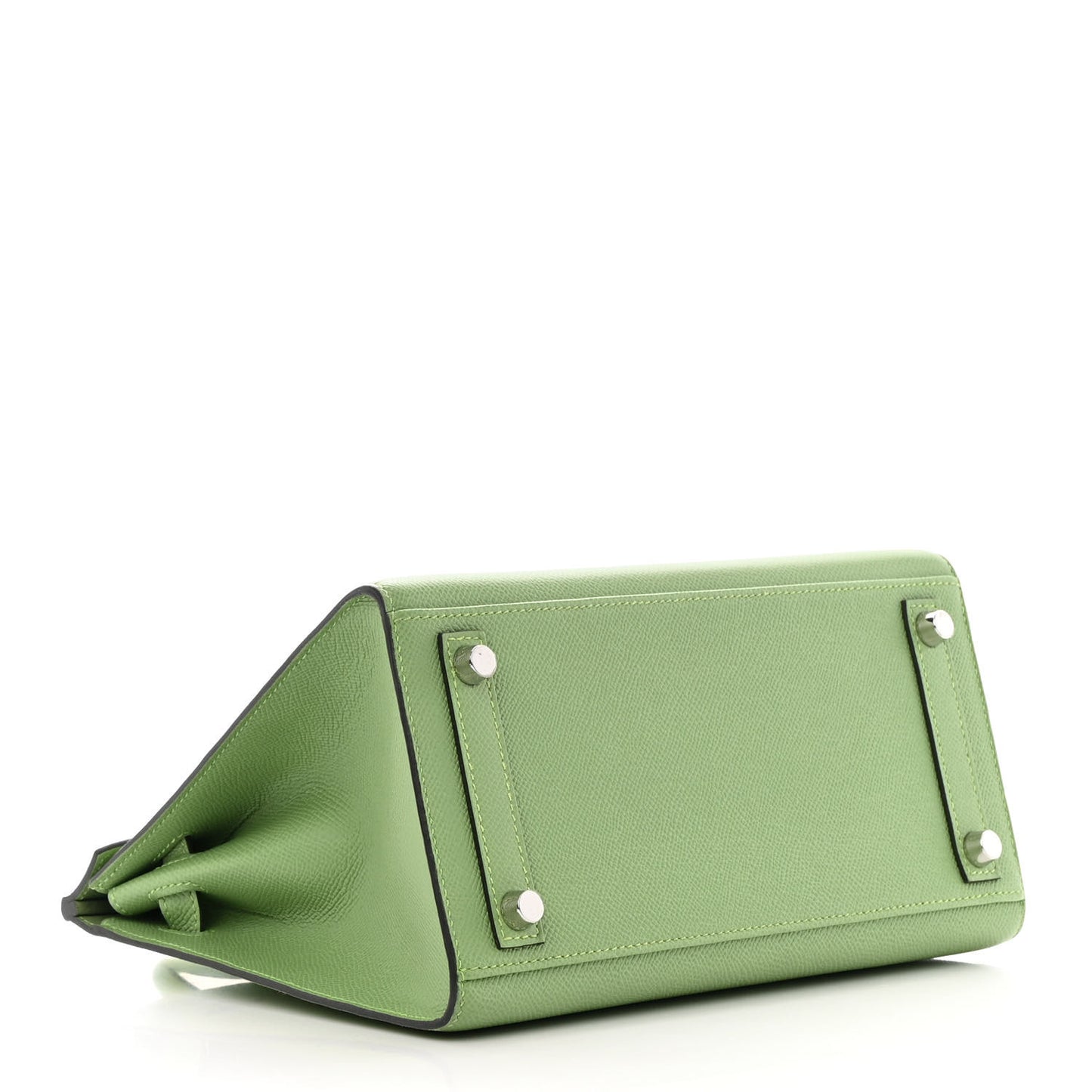 Epsom Birkin Sellier 25 Vert Criquet