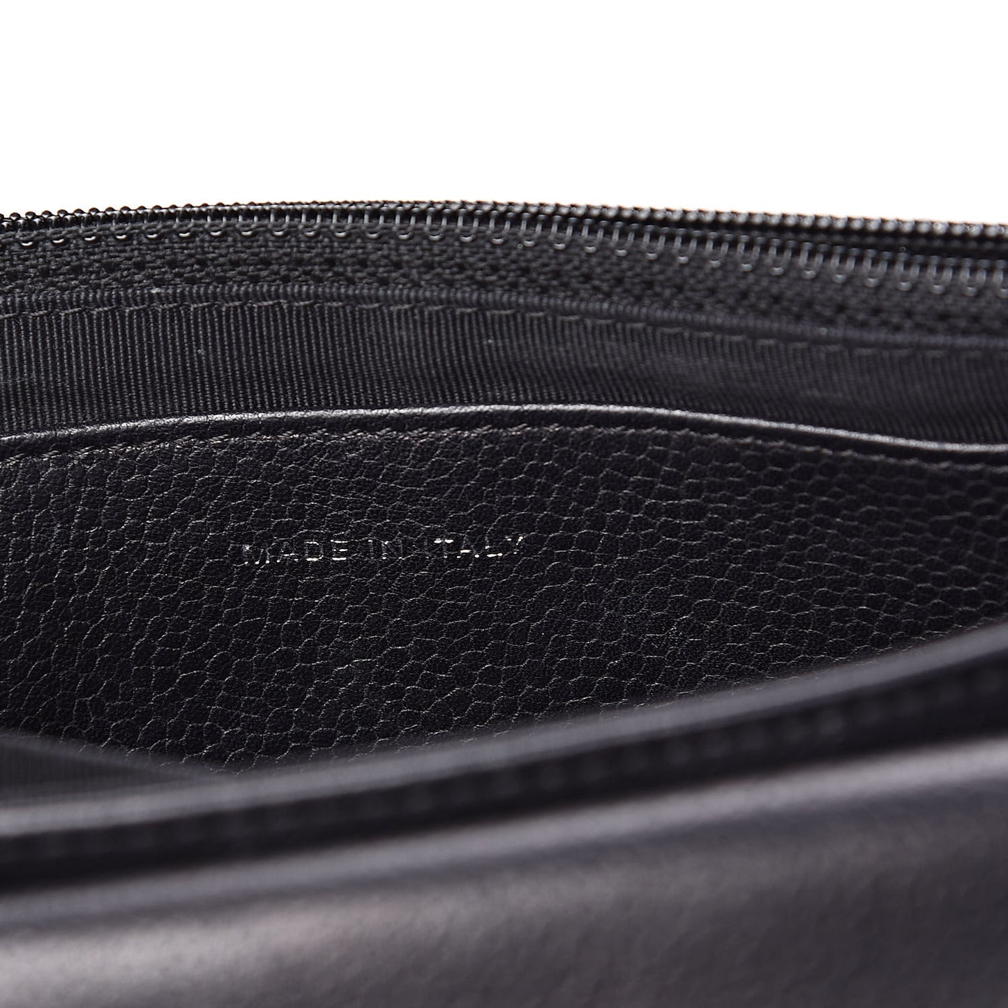 Caviar Half Moon Wallet On Chain WOC Black