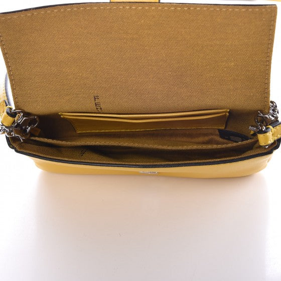 Fendi Nappa Micro Baguette Sunflower 5 of 12