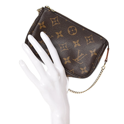 Louis Vuitton Monogram Mini Pochette Accessories 2 of 12