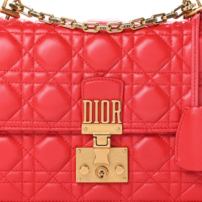 Christian Dior Lambskin Cannage Large Dioraddict Flap Red 8 of 16