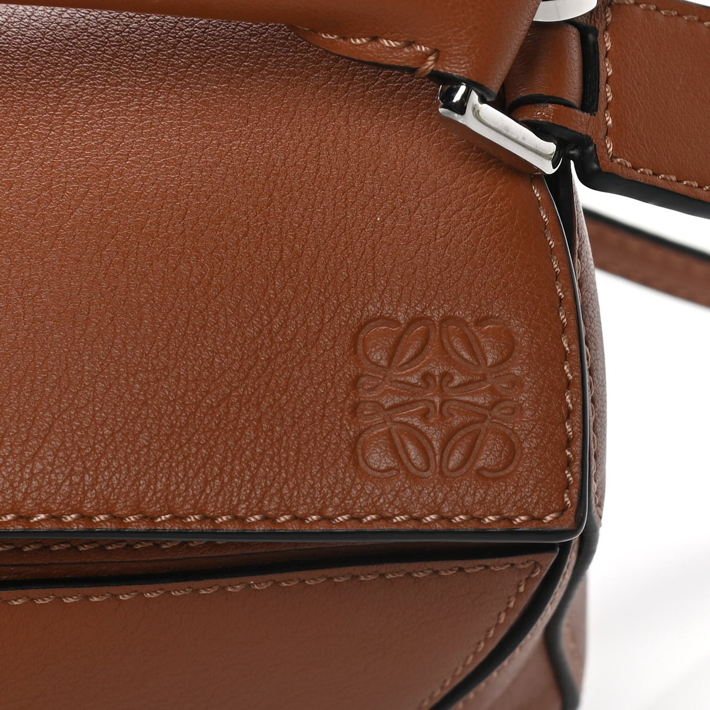 Calfskin Mini Puzzle Bag Tan