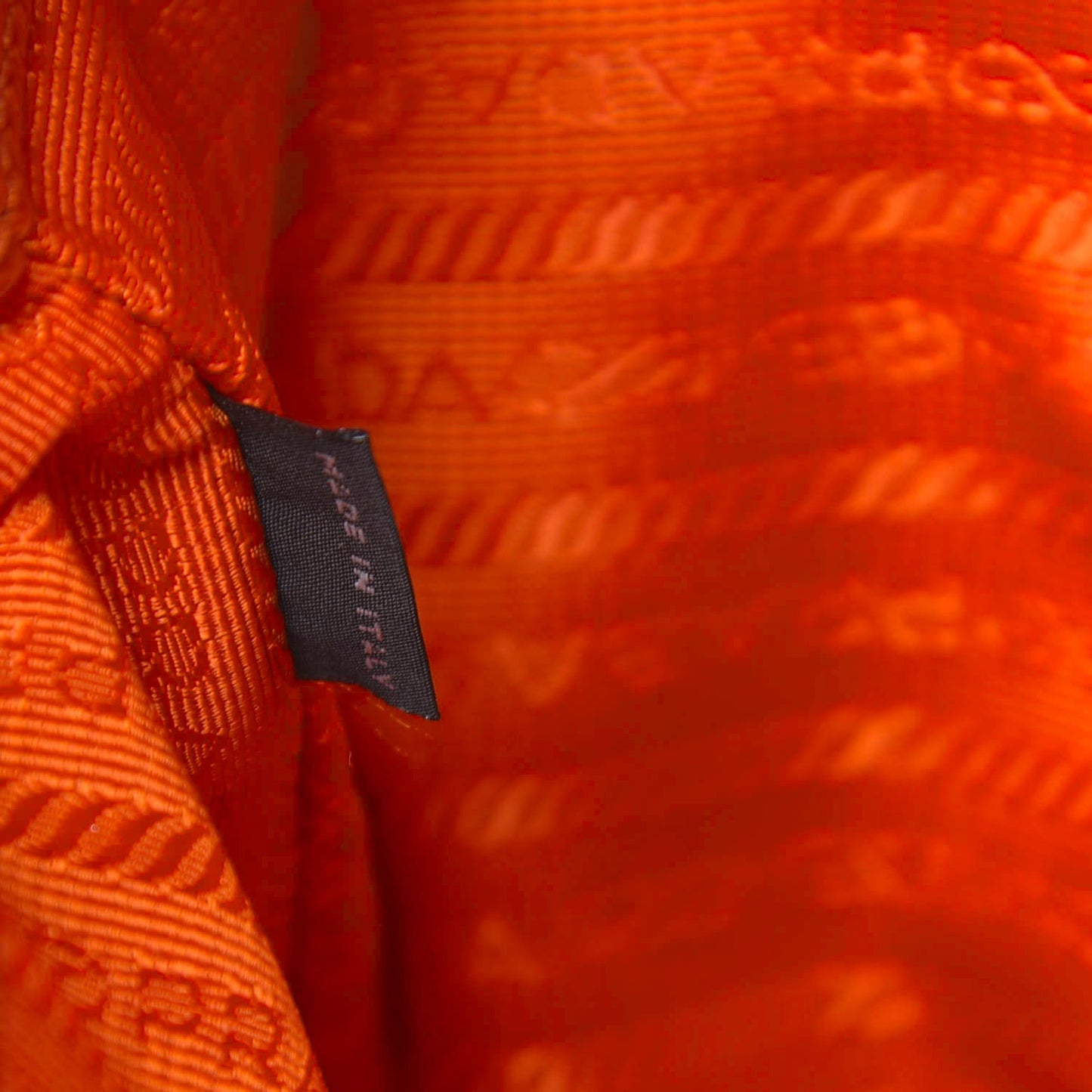 Saffiano Lux Large Tote Papaya