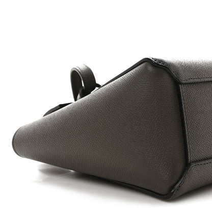 Celine Grained Calfskin Nano Belt Bag Grey 9 of 10