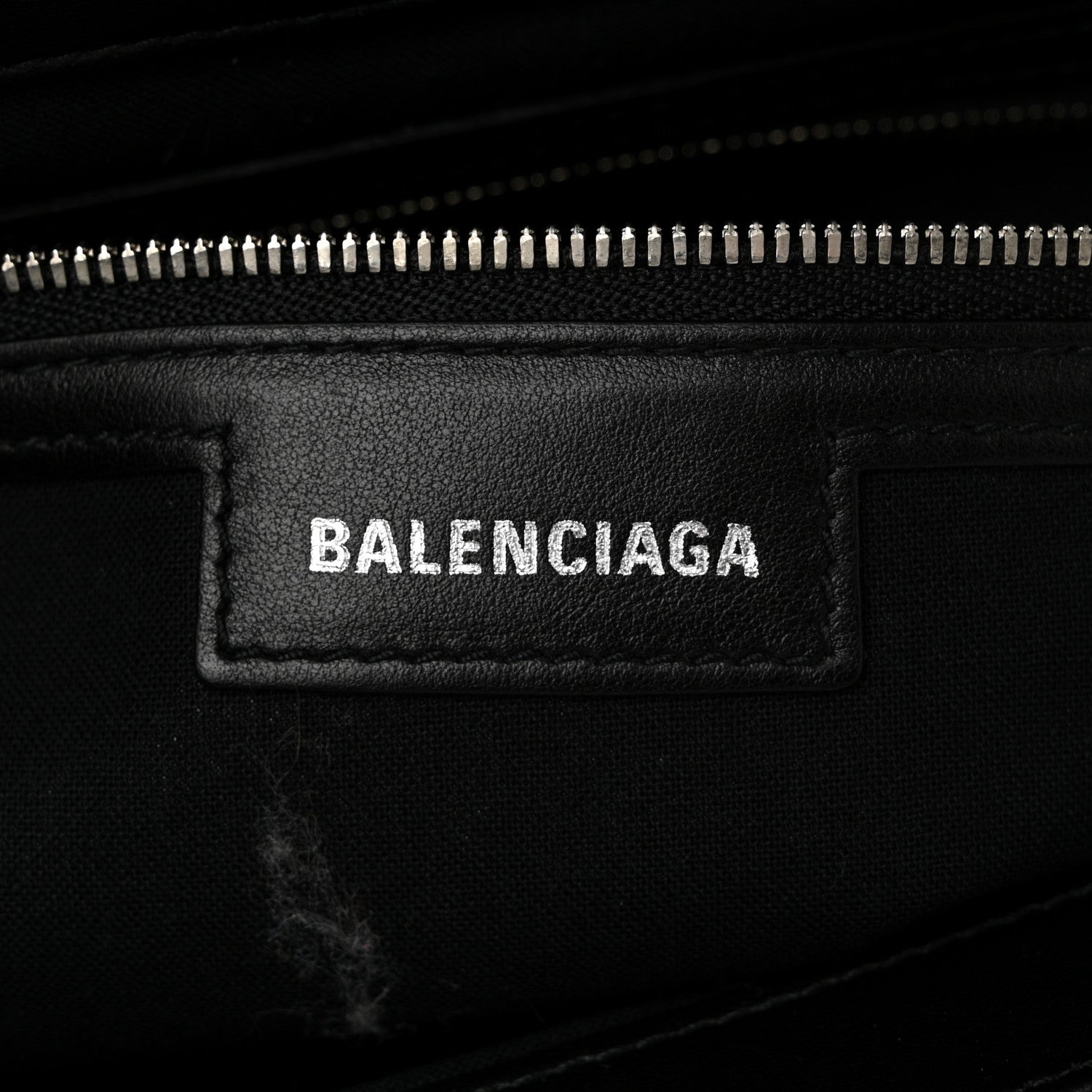 Balenciaga Smooth Calfskin Large Lindsay Shoulder Bag Black 6 of 10
